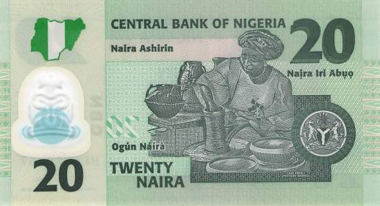20 Naira 2021